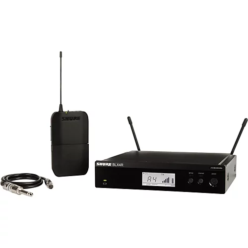 Shure BLX14R Wireless Guitar System With Rackmountable Receiver Band H11 - musicians--Friend