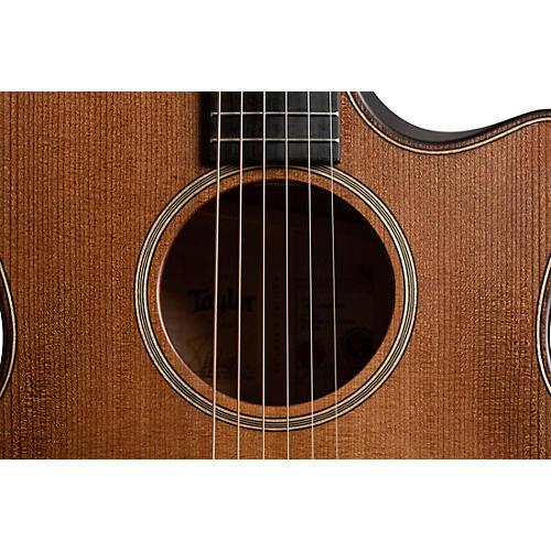 Taylor Builder's Edition 614ce V-Class Grand Auditorium Acoustic-Electric Guitar Natural - musicians--Friend