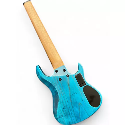 Used Kiesel Osiris M8 Lefty Aqua Electric Guitar Aqua - musicians--Friend