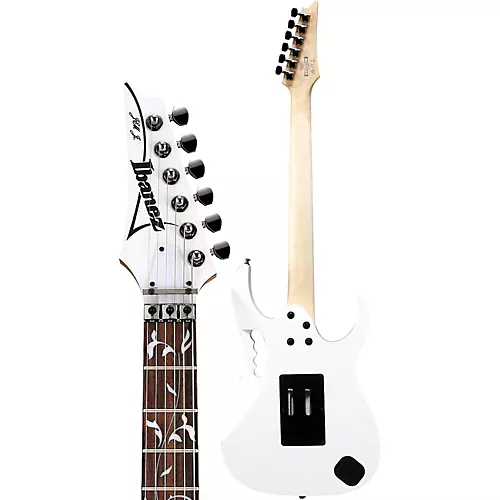 Ibanez Steve Vai Signature JEMJRL Series Left-Handed Electric Guitar White - musicians--Friend
