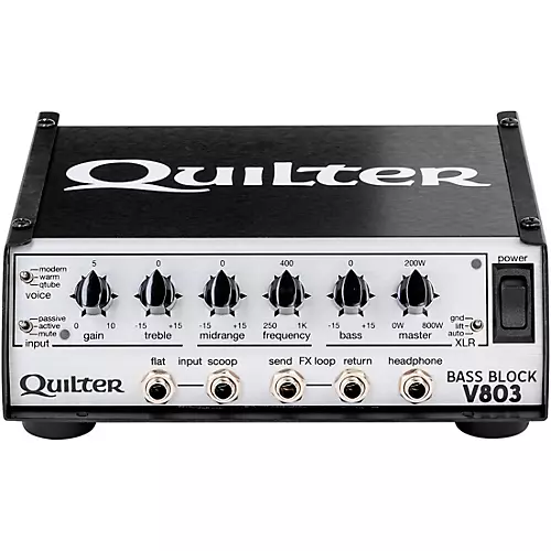 Quilter Labs Bass Block V803 800W Bass Amp Head - musicians--Friend