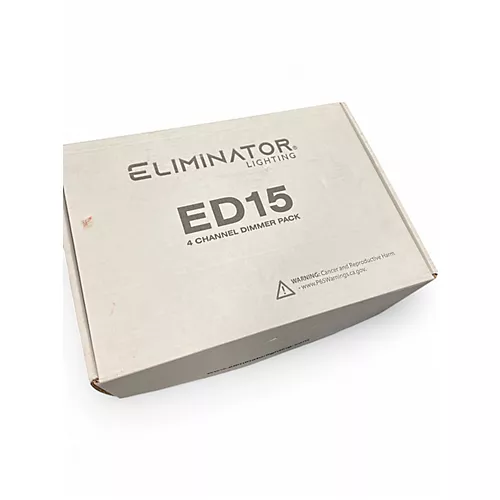 Used Eliminator Lighting ED15 Lighting Controller - musicians--Friend