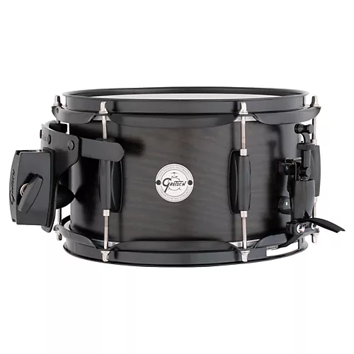 Gretsch Drums Silver Series Ash Side Snare Drum with Black Hardware 10 X 6 Satin Ebony - musicians--Friend