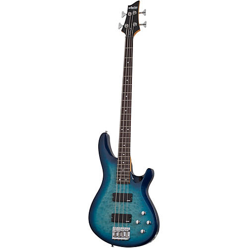 Schecter Guitar Research C-4 Plus Electric Bass See-Thru Cherry Burst - musicians--Friend