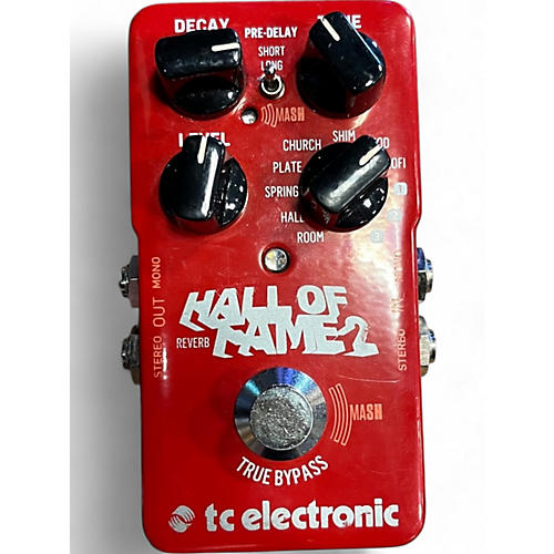 Used TC Electronic Hall Of Fame 2 Reverb Effect Pedal - musicians--Friend