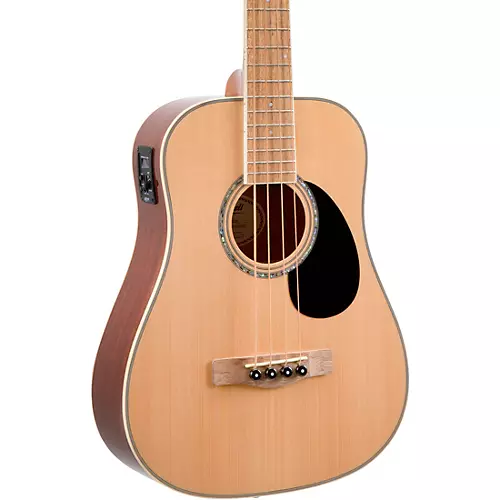Mitchell EZB Super Short-Scale Acoustic-Electric Bass Guitar Natural - musicians--Friend