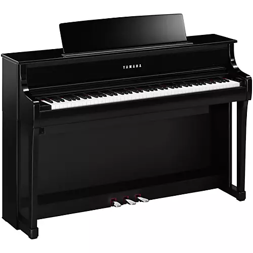 Yamaha Clavinova CLP-875 Console Digital Piano With Bench White Birch - musicians--Friend