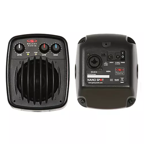Galaxy Audio NSPA 25W Powered Nano Spot Compact Personal Hot Spot Stage Monitor - musicians--Friend
