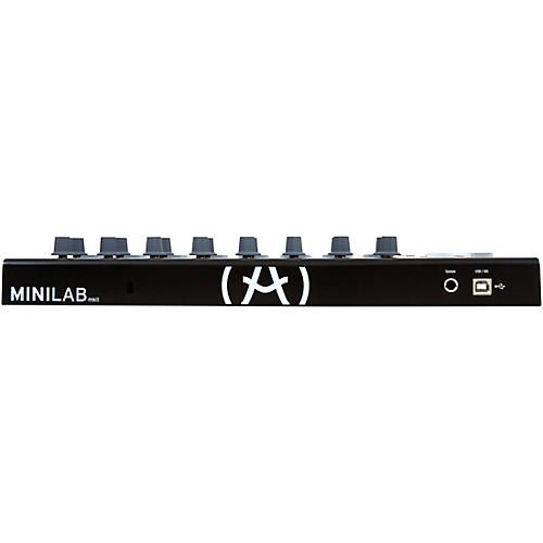 Arturia MiniLab MkII Mini Hybrid Keyboard Controller Black Edition - musicians--Friend