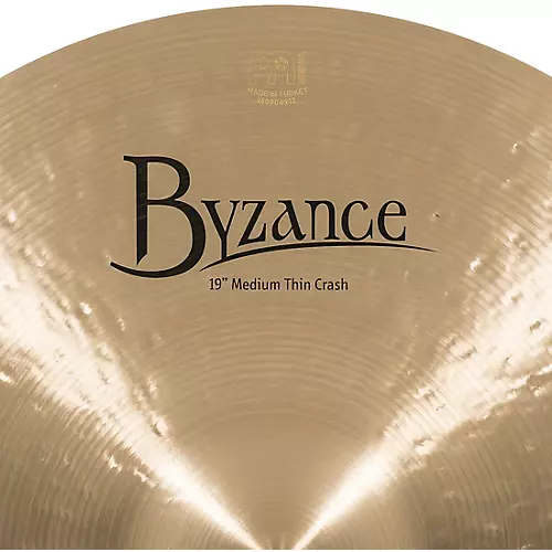 MEINL Byzance Medium Thin Crash Traditional 19 in. - musicians--Friend
