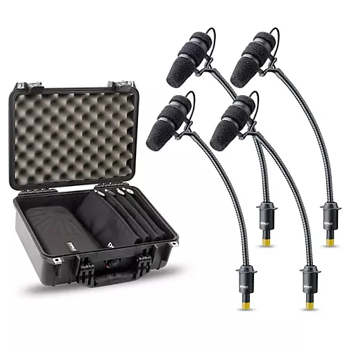 DPA Microphones d:vote CORE 4099 Mic Rock Touring Kit, 4 Mics and accessories, Extreme SPL in a Peli-case - musicians--Friend