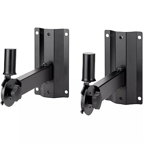 On-Stage Stands SS-7322B Adjustable Wall Speaker Bracket - Pair - musicians--Friend