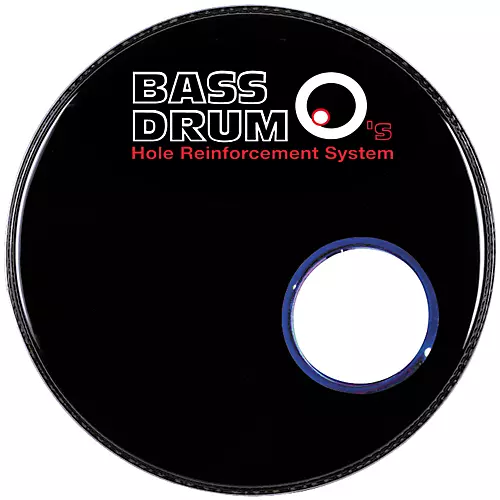 Bass Drum O's Bass Drum O Port Ring 4 in. Blue - musicians--Friend