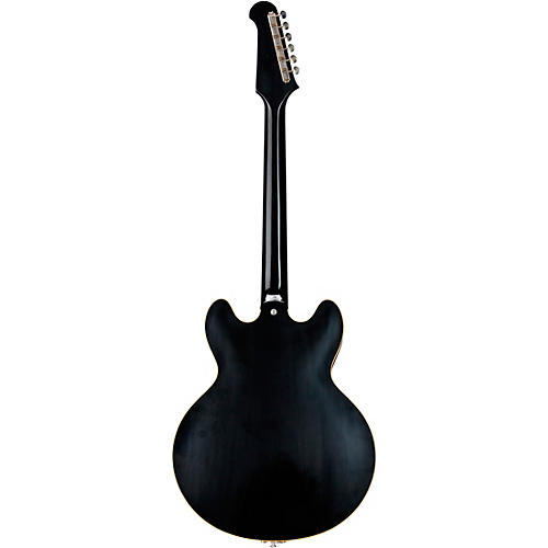 Gibson Custom 1964 Trini Lopez Standard Reissue Ultra-Light Aged Semi-Hollow Electric Guitar Ebony - musicians--Friend