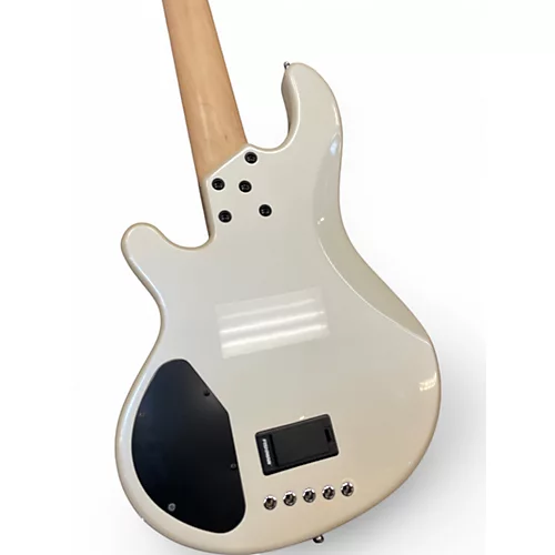 Used Lakland 55-02 Skyline Custom 5 String Pure White Electric Bass Guitar Pure White - musicians--Friend