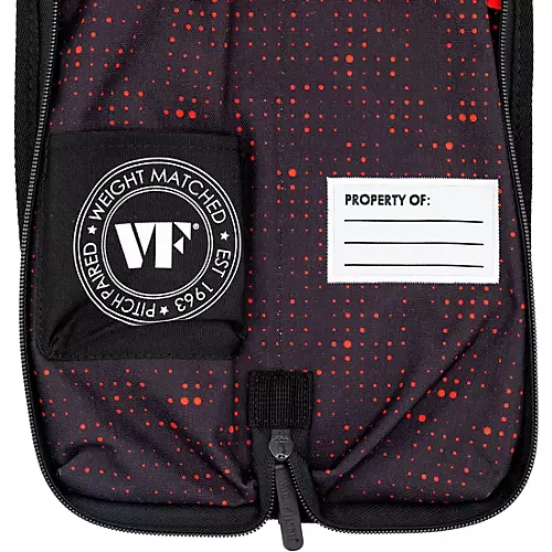 Vic Firth Essential Stick Bag Red Dot - musicians--Friend