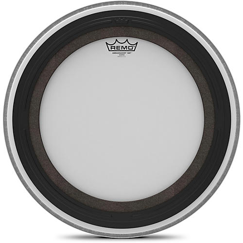 Remo Ambassador SMT Coated Bass Drum Head 24 in. White - musicians--Friend