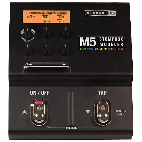 Line 6 M5 Stompbox Modeler Guitar Multi-Effects Pedal - musicians--Friend