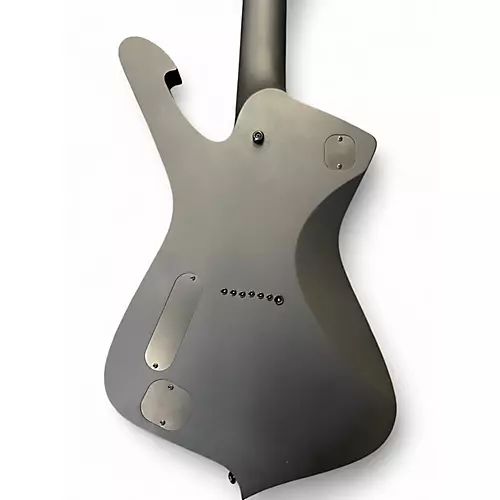 Used Ibanez IC507 Iceman 7 String Black Solid Body Electric Guitar Black - musicians--Friend