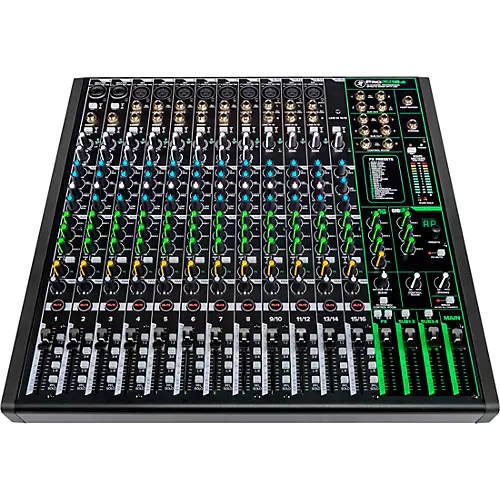 Mackie ProFX16v3 16-Channel 4-Bus Professional Effects Mixer With USB - musicians--Friend