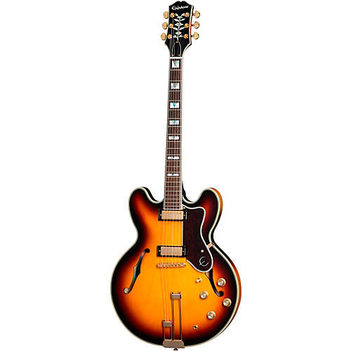 Epiphone Sheraton Semi-Hollow Electric Guitar Natural - musicians--Friend