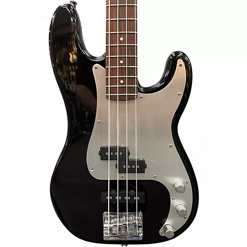 Used Squier Precision Bass BLACK Electric Bass Guitar BLACK - musicians--Friend