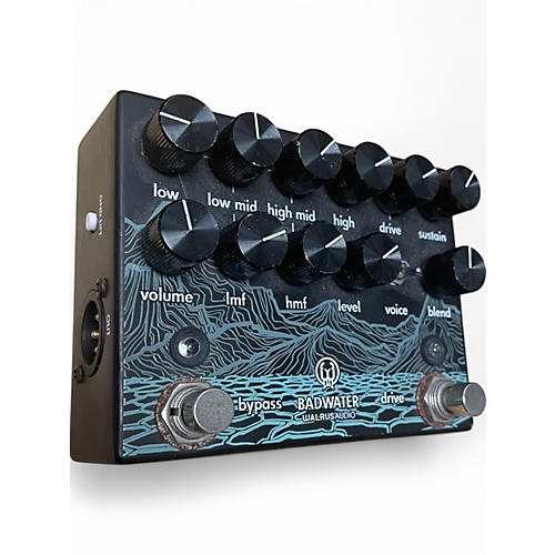 Used Walrus Audio BADWATER BASS PREAMP DI Bass Effect Pedal - musicians--Friend