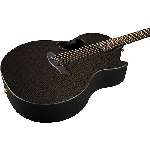 McPherson Carbon Series Sable With Gold Hardware Acoustic-Electric Guitar Camo Top - musicians--Friend