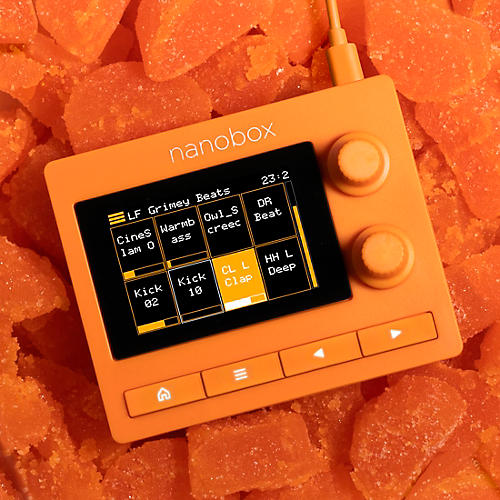 1010music Nanobox Tangerine Sampler Module - musicians--Friend