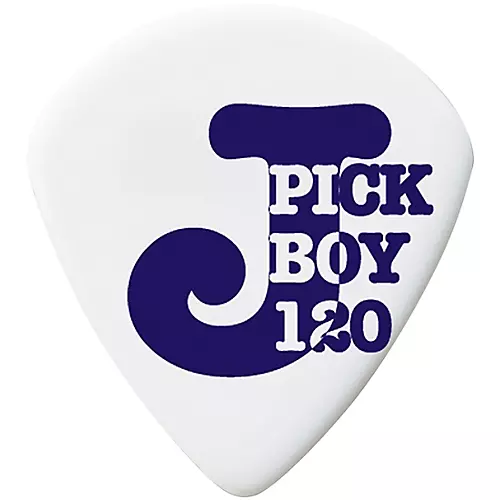 Pick Boy White Cellulose Jazz Guitar Picks 1.20 mm 10 Pack - musicians--Friend