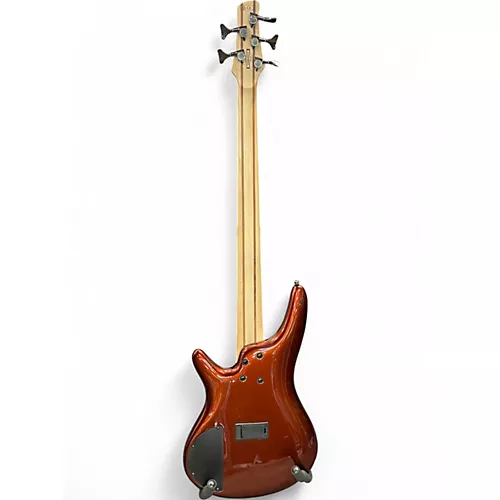 Used Ibanez SR305 5 String Bunt Blood Orange Electric Bass Guitar Bunt Blood Orange - musicians--Friend