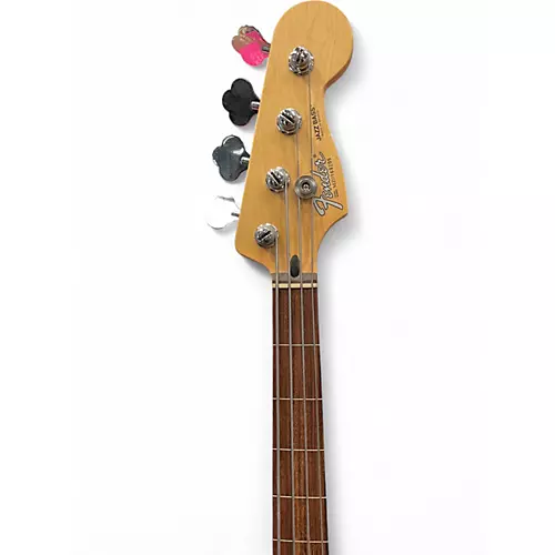 Used Fender Standard Fretless Jazz Bass Black Electric Bass Guitar Black - musicians--Friend