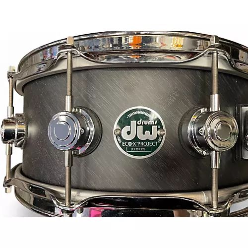 Used DW 14X5.5 Eco X Snare Ebony Drum Ebony 211 - musicians--Friend