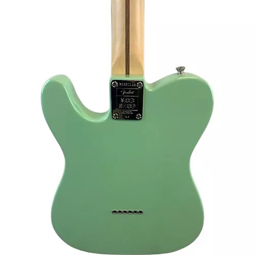 Used Fender Deluxe Mod Telecaster Surf Green Solid Body Electric Guitar Surf Green - musicians--Friend