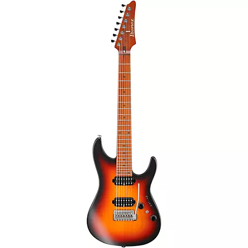Ibanez Prestige AZ24027 7-String Electric Guitar Tri Fade Burst Flat - musicians--Friend