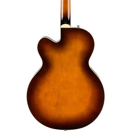 Gretsch Guitars G2420T Streamliner Hollow Body With Bigsby Electric Guitar Robusto Burst - musicians--Friend