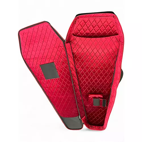 Used Coffin Case BASS BAG Electric Guitar Case - musicians--Friend