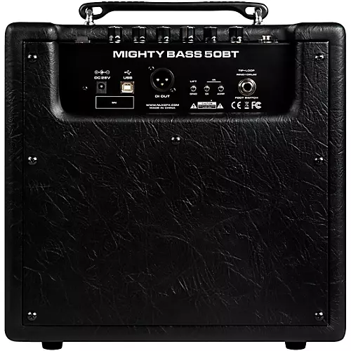 NUX Mighty Bass 50 BT 50W Digital Modeling Bass Amplifier with Bluetooth Black - musicians--Friend