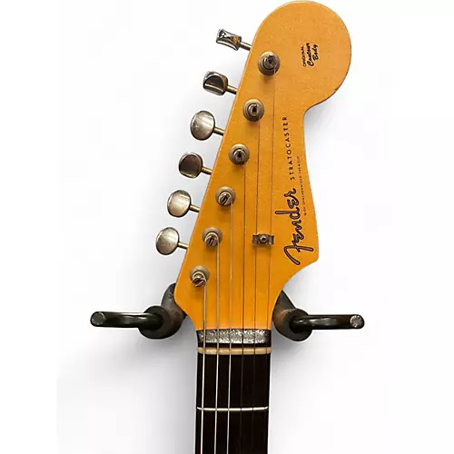 Used 2021 Fender Limited Edition 60's Journeyman Stratocaster Surf Green Solid Body Electric Guitar Surf Green - musicians--Friend