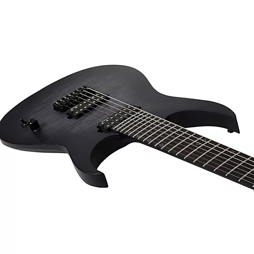 Schecter Guitar Research KM-7 MK-III Legacy 7-String Electric Guitar Transparent White Satin - musicians--Friend