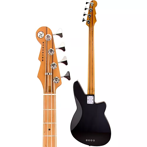 Reverend Decision Left-Handed P Bass Midnight Black - musicians--Friend
