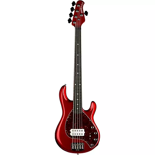 Ernie Ball Music Man StingRay5 Special H 5-String Electric Bass Guitar Black and Chrome - musicians--Friend