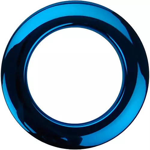 Bass Drum O's Bass Drum O Port Ring 4 in. Blue - musicians--Friend