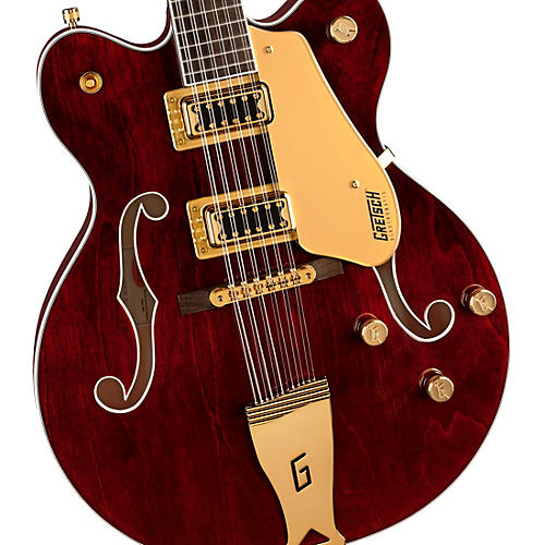 Gretsch Guitars G5422G-12 Electromatic Classic Hollowbody Double-Cut 12-String With Gold Hardware Electric Guitar Single Barrel Burst - musicians--Friend