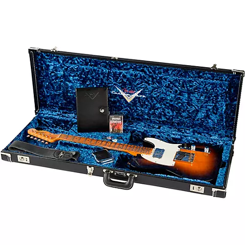 Fender Custom Shop Postmodern Telecaster Journeyman Relic Electric Guitar 2-Color Sunburst - musicians--Friend