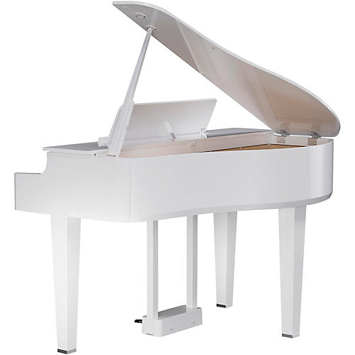Roland GP-6 Digital Grand Piano With Bench Polished White - musicians--Friend