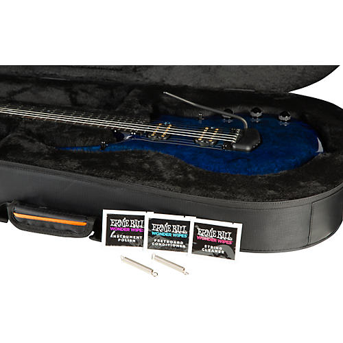 Ernie Ball Music Man John Petrucci BFR Majesty 6 Quilt Top Electric Guitar Red Nebula - musicians--Friend