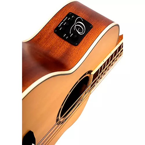 Ortega D7CE 4-String Acoustic Electric Cutaway Bass Guitar Natural - musicians--Friend