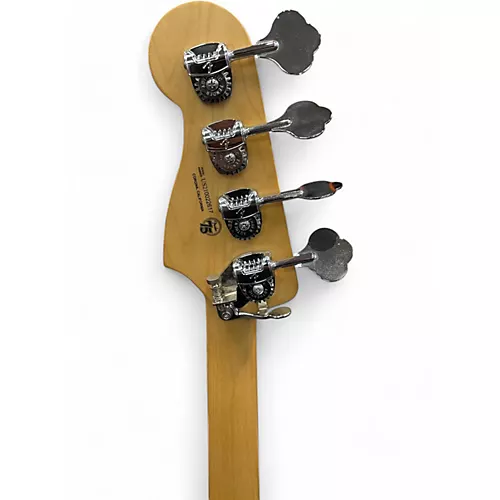 Used 2021 Fender American Performer Precision Bass SATIN LAKE PLACID Electric Bass Guitar SATIN LAKE PLACID - musicians--Friend