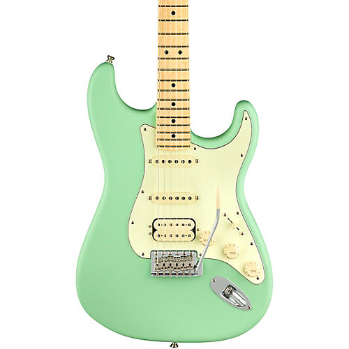 Fender American Performer Stratocaster HSS Maple Fingerboard Electric Guitar Satin Seafoam Green - musicians--Friend